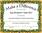 Make a Difference Award