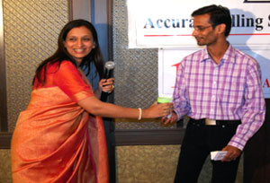 Smita with Girish Sarup